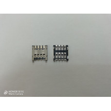 Считыватель sim-карты (разъем сим-карты) Samsung Galaxy ТИП 1 Считыватель sim-карты (разъем сим-карты) Samsung Galaxy ТИП 1