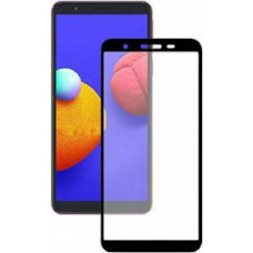 Противоударное стекло для дисплея Samsung Galaxy A01 Core SM-A013F 9D тех.упаковка (черный)