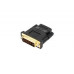 Переходник AD38 DVI-I (M) - HDMI (F) (черный)