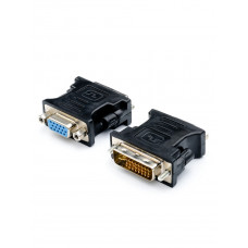 Переходник AD34 DVI-I (M) - VGA (F) (черный)