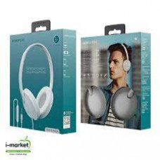 Наушники полноразмерные 3.5 BOROFONE BO1 EnjoyBass накладные 1.2м (белый)