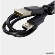 USB Кабель MiniUSB 1метр (черный)