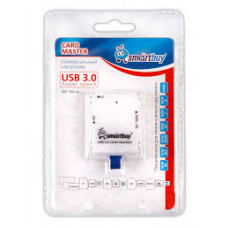 Картридер Smartbuy USB 3.0 SBR-700-W (белый)
